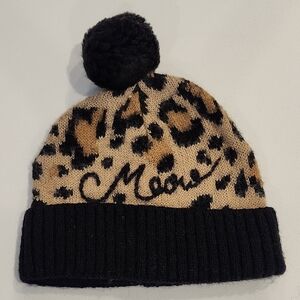 Kate♠️Spade MEOW Winter PomPom Hat